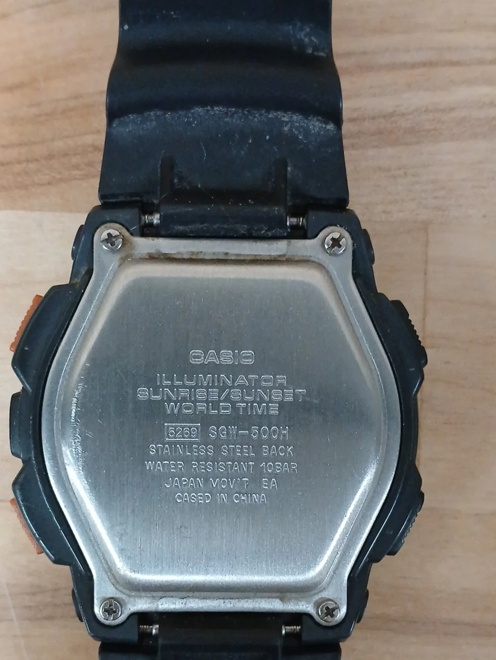 Casio Black and Silver Men's Sport Watch